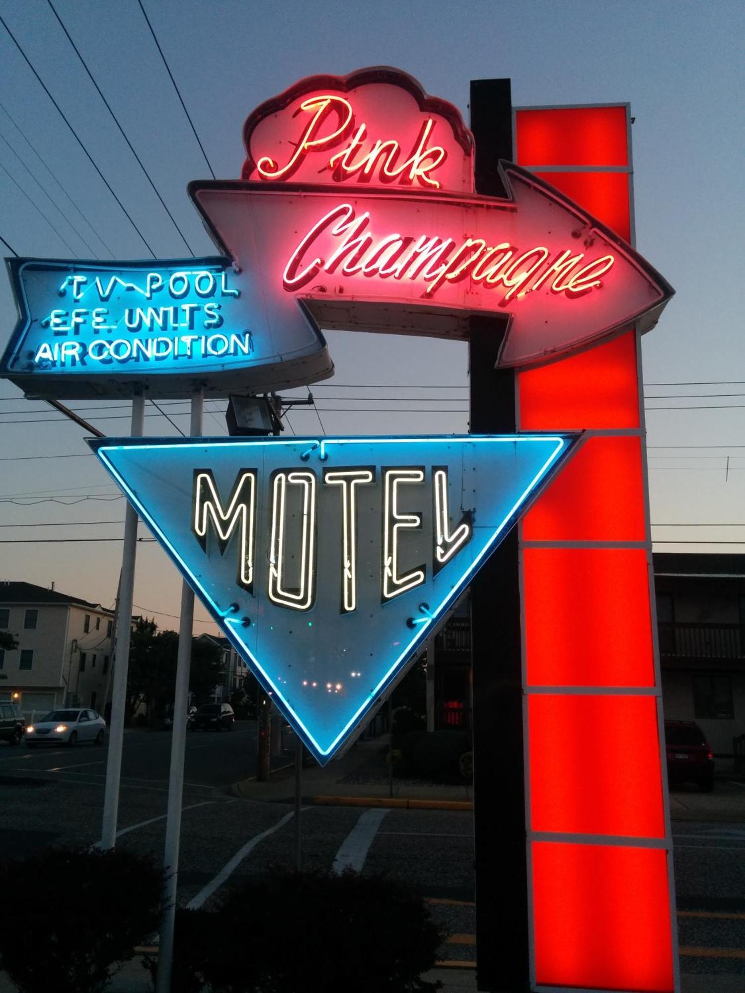 Pink Champagne Motel Wildwood Exterior foto